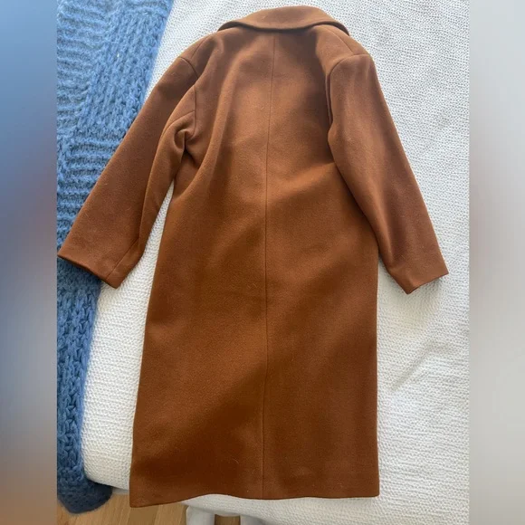 Aritzia The Only Coat in Cigar Brown—Like New! - Picture 3 of 5